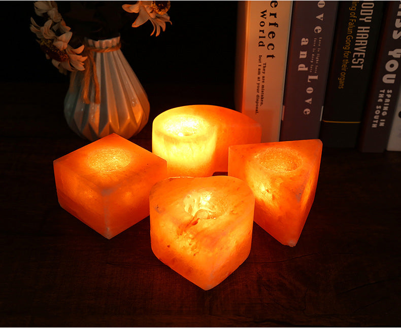 Himalayan Salt Lamp Candlestick Pakistan Candlestick