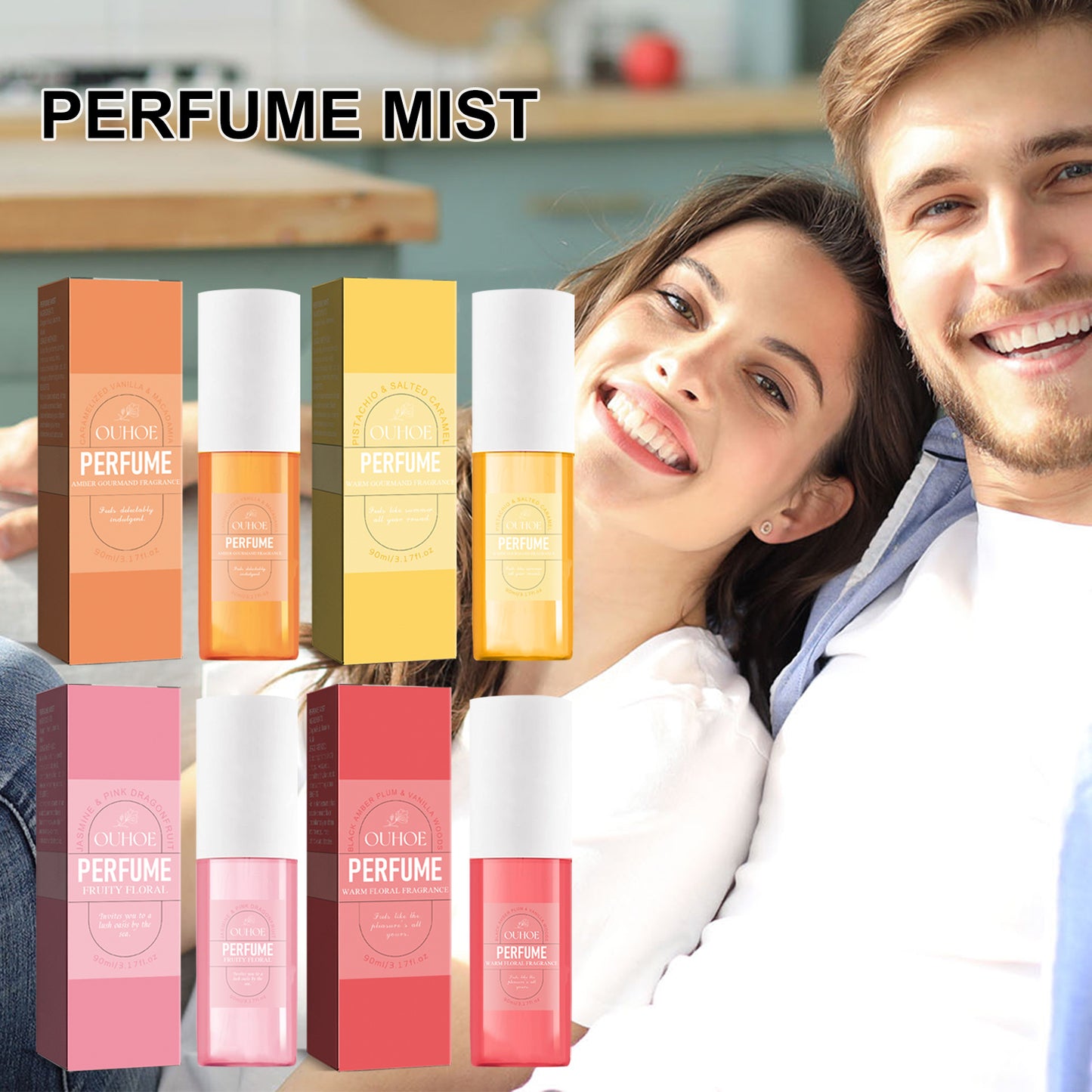 Brazilian Perfume,Fruity Fragrance Perfume Mist,Brazilian Perfume For Women Bodymoisturize Skin 3.17oz