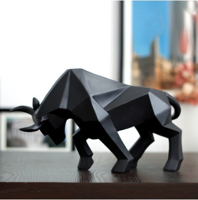 Modern bull home decoration